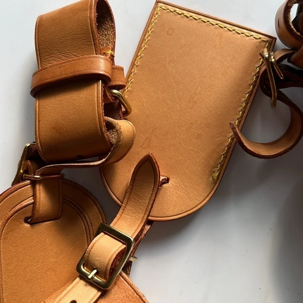 Louis Vuitton Malletier Luggage Tag and Poignet Set PRICE IS FOR 1 - Picture 5 of 5